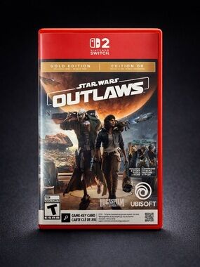 🎮 Nintendo Switch 2 – Star Wars Outlaws Gold Edition | COMPLETE w/ Case |ñ